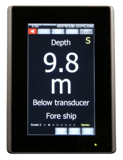 echo sounder display