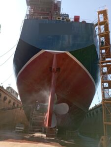 Retrofitting and Commissioning of EDEL-EMES60 Speed Log System on an OIL TANKER